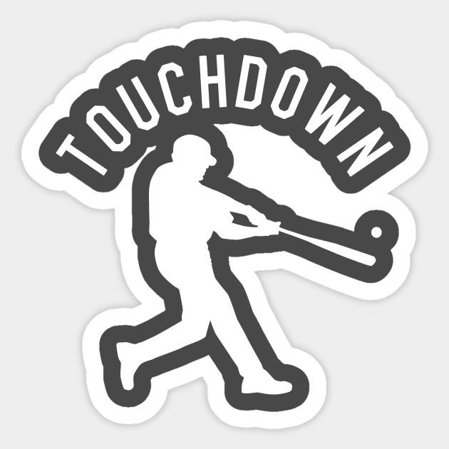 Touchdown Sticker by MindsparkCreative